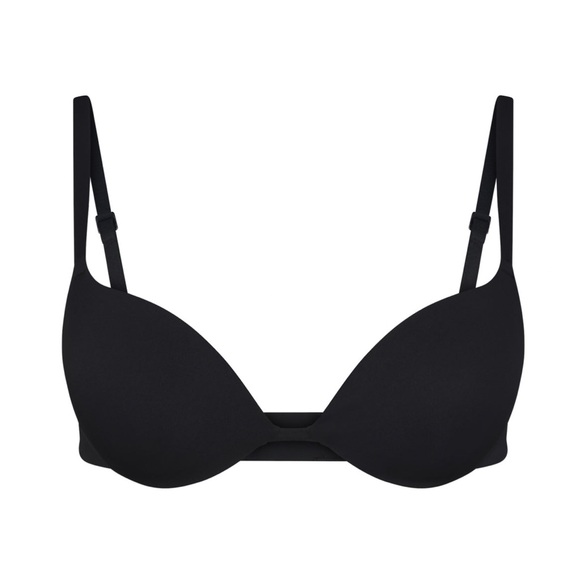 SKIMS Custom Push-Up Plunge Bra Onyx 34DD (SK0020) NWT - Picture 4 of 4